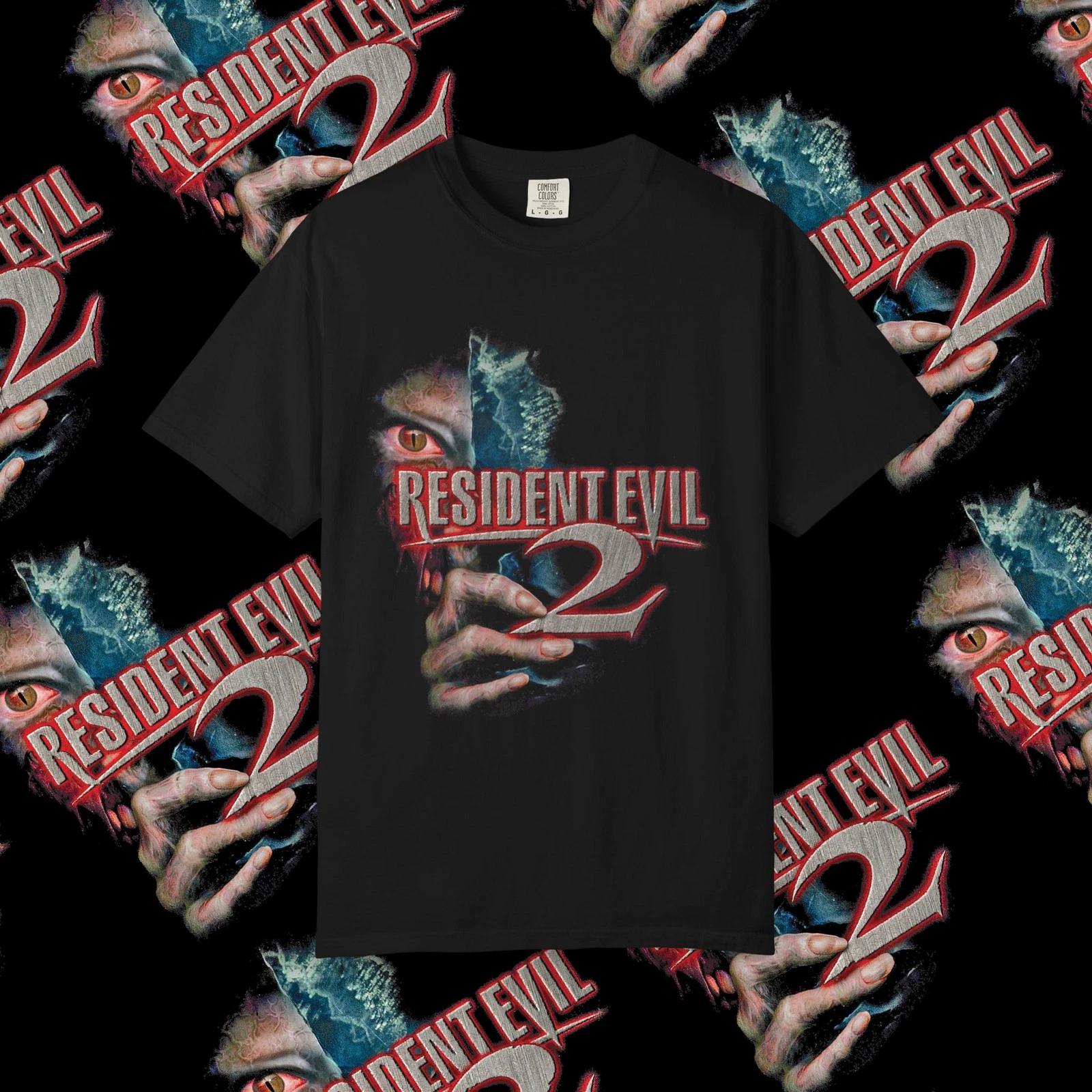 Resident Evil 2 T-Shirt, Comfort Colors, Survival Horror Video Game Shirt M