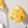 Duck Theme Auto Toothpaste Dispenser Wall Mounted Bathroom Organizers Toothbrush Holder For Kids Adults Home Essential