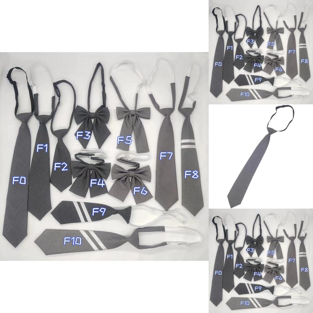 Childrens School Style Necktie Set With Polyester Fabric For Kids Dress Up