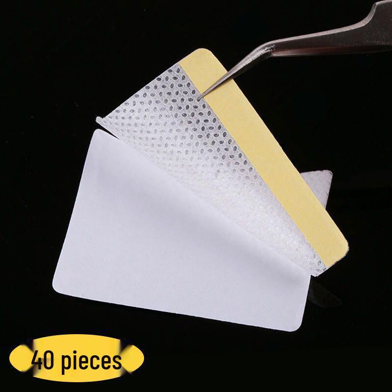 

Непрозора U-подібна патч-маска для очей для нарощування та зняття вій 40 Pads/Bag