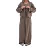 2025 Cross-border European and American Women's Clothing Amazon Early Autumn New Waist and Thin Jumpsuit Sunscreen Top