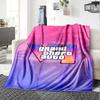 Grand Theft Auto Blanket Comfortable Suitable for Office Chair Bed All-Season Use Modern Gifts For Family Or Friends