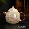 Deouxingguang Ceramic Enamel Teapot