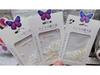 Pearl & Rhinestone Nail Art Decorations: Small Diamonds, Steel Beads, Flowers, Butterflies, Hearts - Mixed Accessories