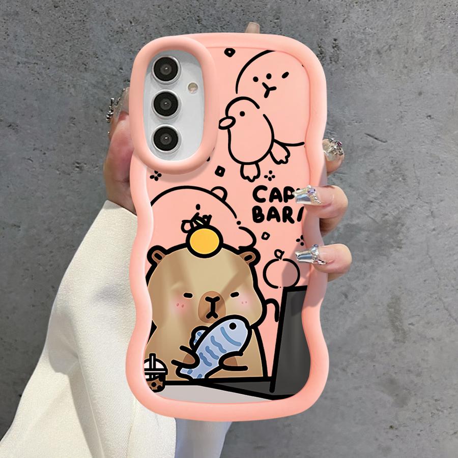 Cute Capybara Phone Case for Xiaomi Redmi 8 9C 9T 10C 10A 12C 4G 13C A1 A2 Plus Poco X3 NFC Pro X5Pro TPU case