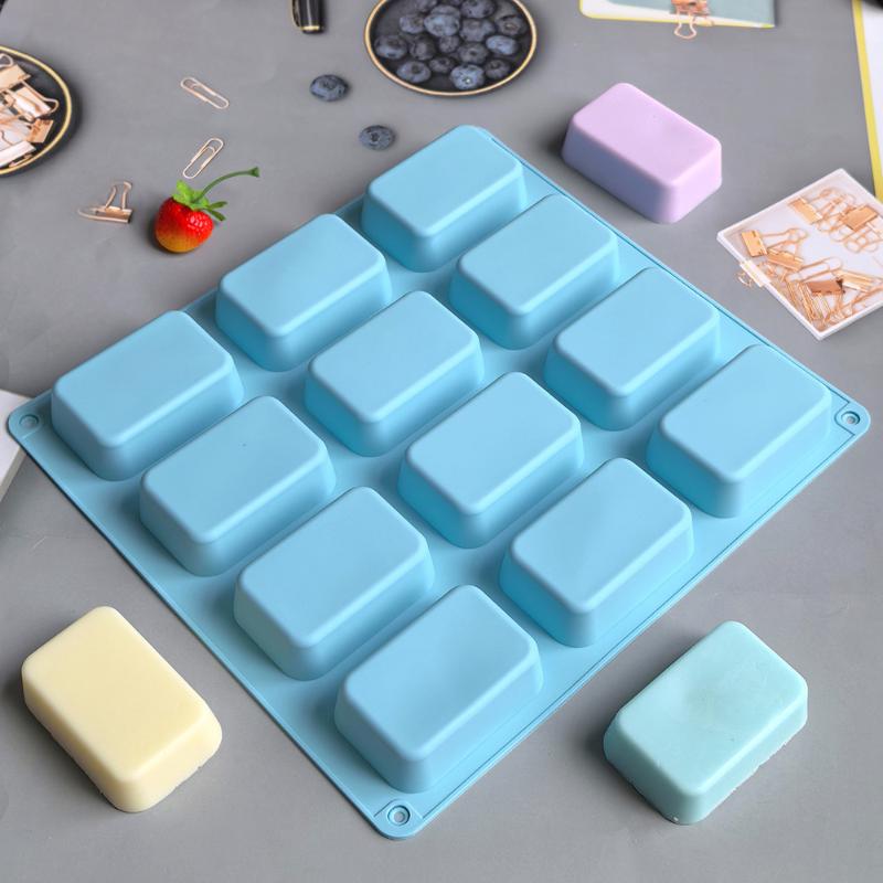 Silicone Mini Loaf Pan Bread Baking Silicone Mold For Brownie Cheesecake Chocolate Bar Kitchen Bakeware Meatloaf Ice Cube Tray