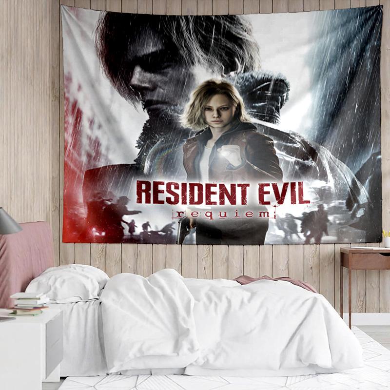 1PC Survival Horror Saga Tapestry Accessories Playroom Tapestry, for Bedroom,Livingroom, Dormitory Room Wall Decor Fan Birthday Gifts