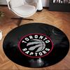 Toronto Raptors (5) Ofis için Yuvarlak Halı Ofis, Yatak Odası, Oturma Odası ve Ev Alanı için Dekoratif Yer Halısı