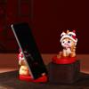 Festival Decorative Lion Dance Ornaments Mascot Mobile Phone Stand  Spring Festival