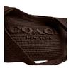 Coach Brooklyn 28 Magnetic Closure Small Calfskin Leather Shoulder Bag Women Shoulder Bag Chocolate CDU75-B4MPL