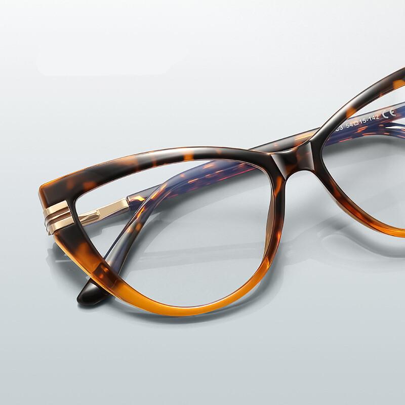 Cat Eye Presbyopia Glasses For Women Ultra-Light Far Sight Eyewear Prescription Optical Lens Gradient Fashion Reading Eyeglasses