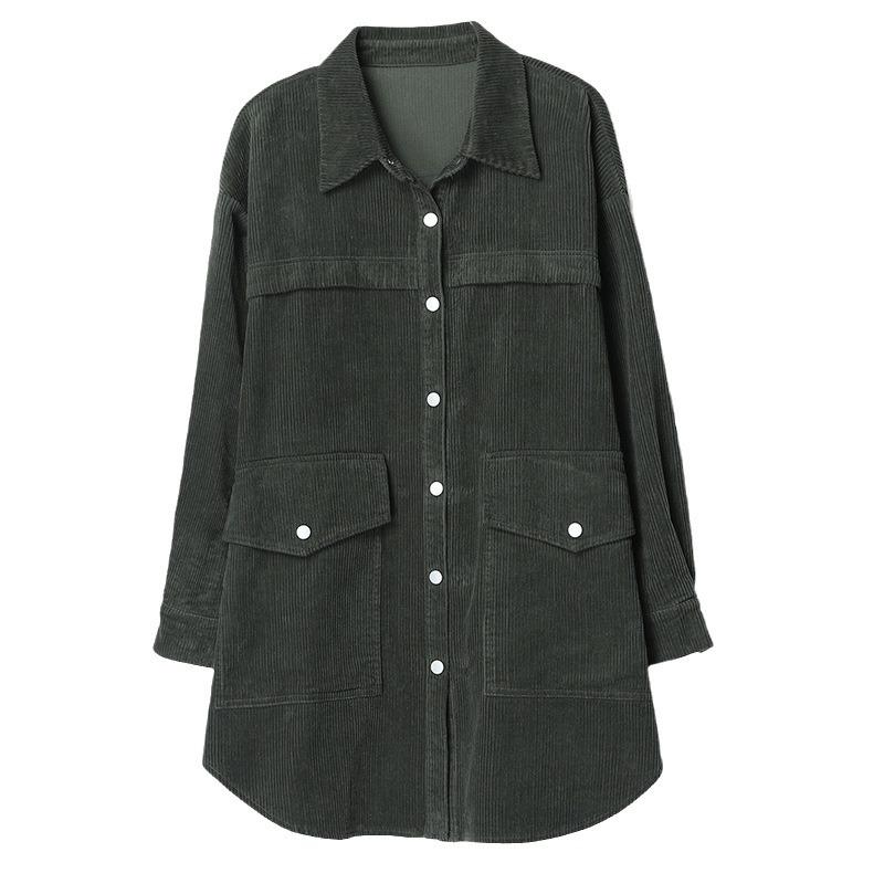 2024 Plus Size Fashion Blouse for Middle-Aged & Elderly Women - Spring/Autumn Rich Lady Shirt Jacket