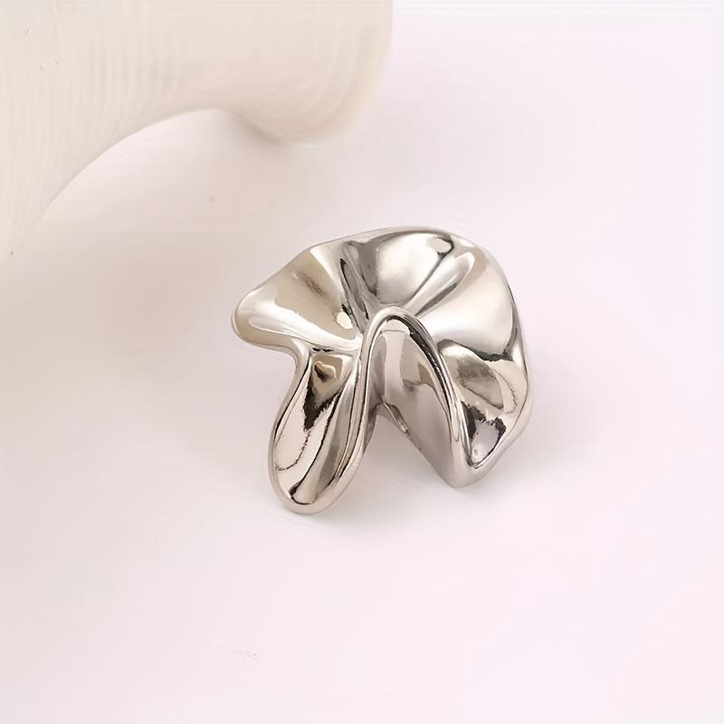 6PCS Decorative Button Irregular Button 17/24MM Fashionable and Simple Clothing Accessories