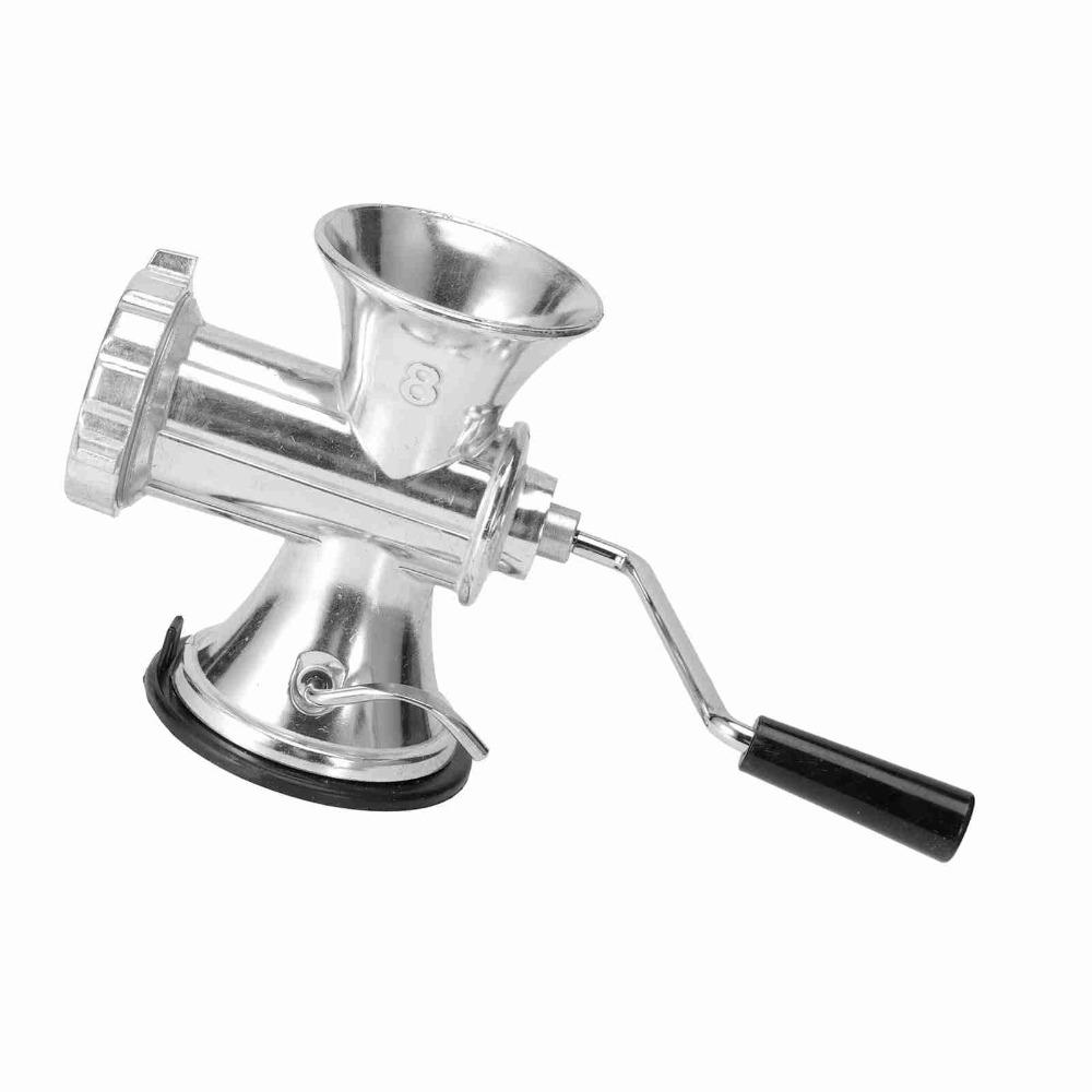 Suction Cup Base Manual Meat Grinder Aluminum Alloy Hand Crank Mincer  Sausage Making