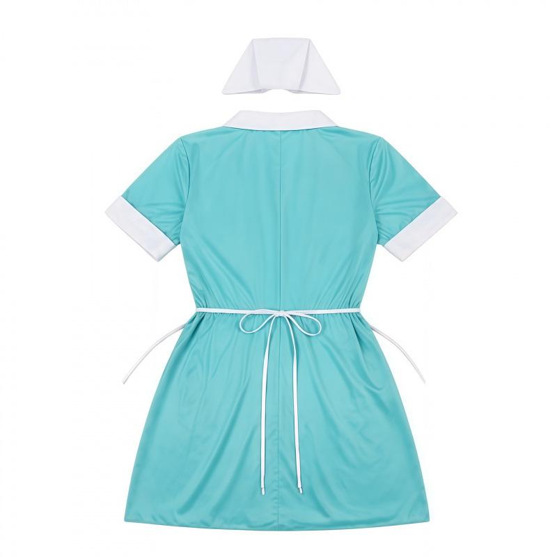 Masquerade Cosplay Funny Horror Bloody Doctor Nurse Party Game Costume