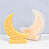 Moon Candle Silicone Mould Moon Shaped Resin Molds DIY Baking Molds for Eid