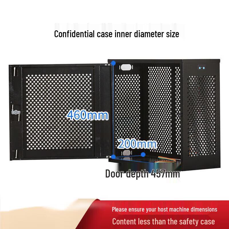 H-FEIXUN Desktop Computer Host Security Cabinet