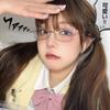 Harajuku Metall Quadratische Rahmenbrille Y2K Damen Retro Kleine Brille Mädchen Japanische Glasbrille Dekorative Blaulichtfilterbrille