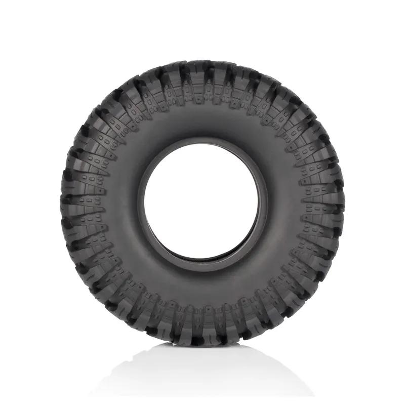 4Pcs 1.9 Inch Rubber Rock Crawler Tires 114mm Tyre for 1/10 RC Car Axial SCX10 90046 TRX4 Capra Redcat Gen8 YIKONG WRAITH RR10