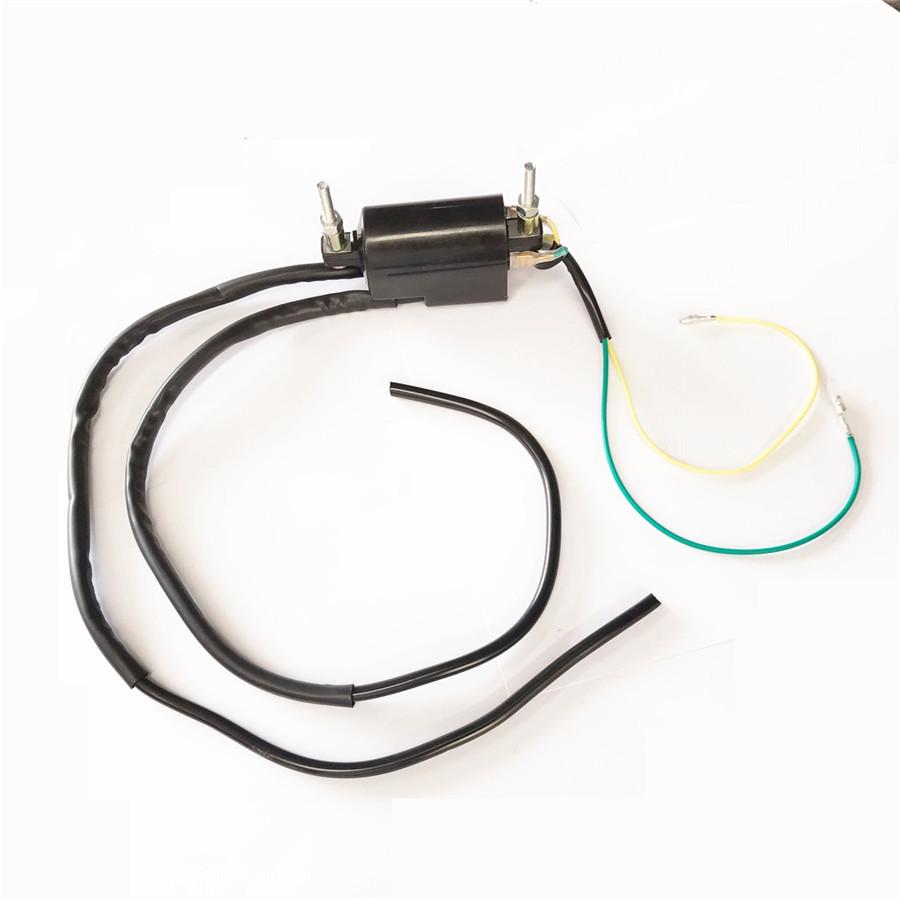 Ignition Coil Dual Wire 12V Fit for Honda Kawasaki Suzuki Yamaha