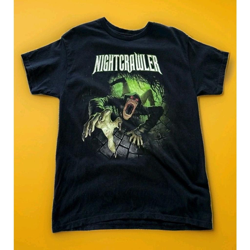 Spirit Halloween Exclusive Nightcrawler T-Shirt Horror Halloween Large NEW CR10 Unisex T-Shirt