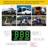 Plastic Vehicle Head UP Speedometer Global Position System USB Professional Digital Display Speeds Meter Gauge Accessories