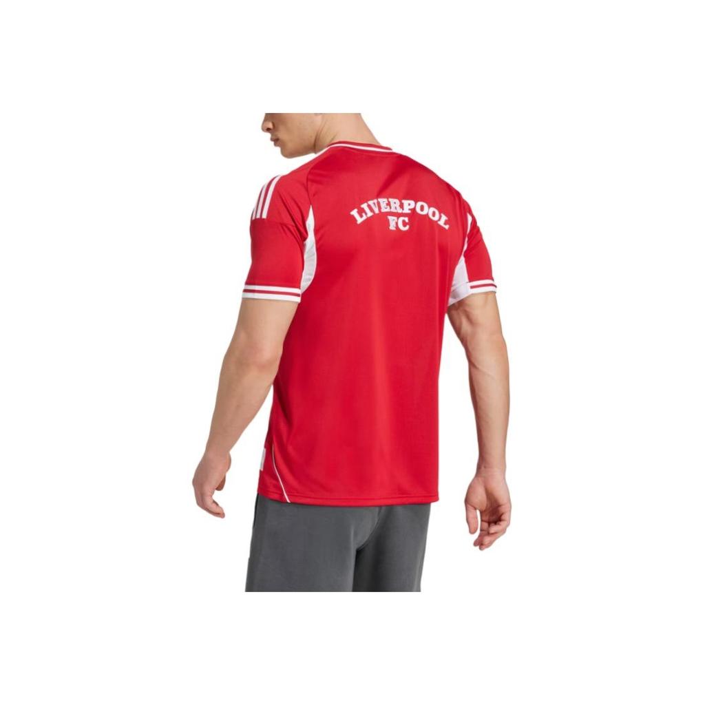 Adidas Football SS25 Comfortable Soft Skin-Friendly Sports Short Sleeve Jersey Men Tops JW5480