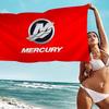 Mercury Racing Anime Beach Swimming Towel Soft Absorbent Washcloth Children's Gifts for Kids Travel Camping Gym