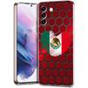 Phone Case For Samsung Galaxy S24 Ultra S23 FE S22 S20 S21 5G S10 S9 Plus S10E S8 Soft Silicone Clear Mexico Flag Cover