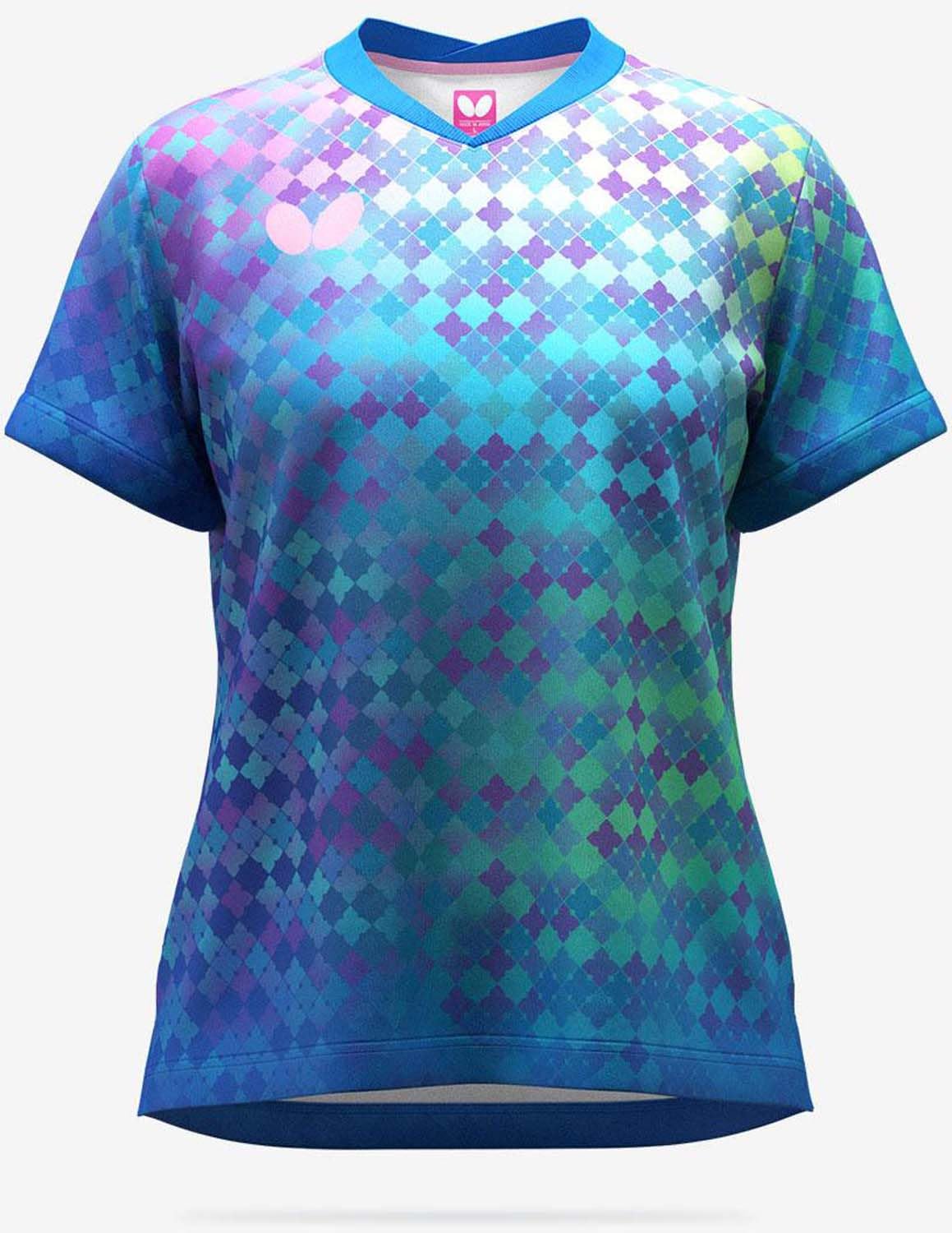 

[Butterfly] Minarea Shirt 46549 Women s Blue M