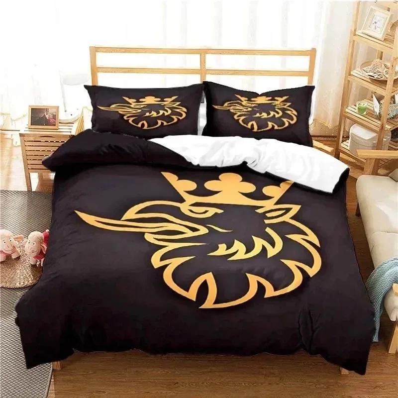 Scanias Truck Logo Bedding Set Boys Girls Twin Queen Size Duvet Cover Pillowcase Bed Kids Adult Fashion Home Textile