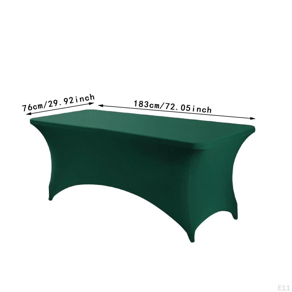 6 Foot Rectangle Table Protector for Lash Bed Cover At Weddings And Parties