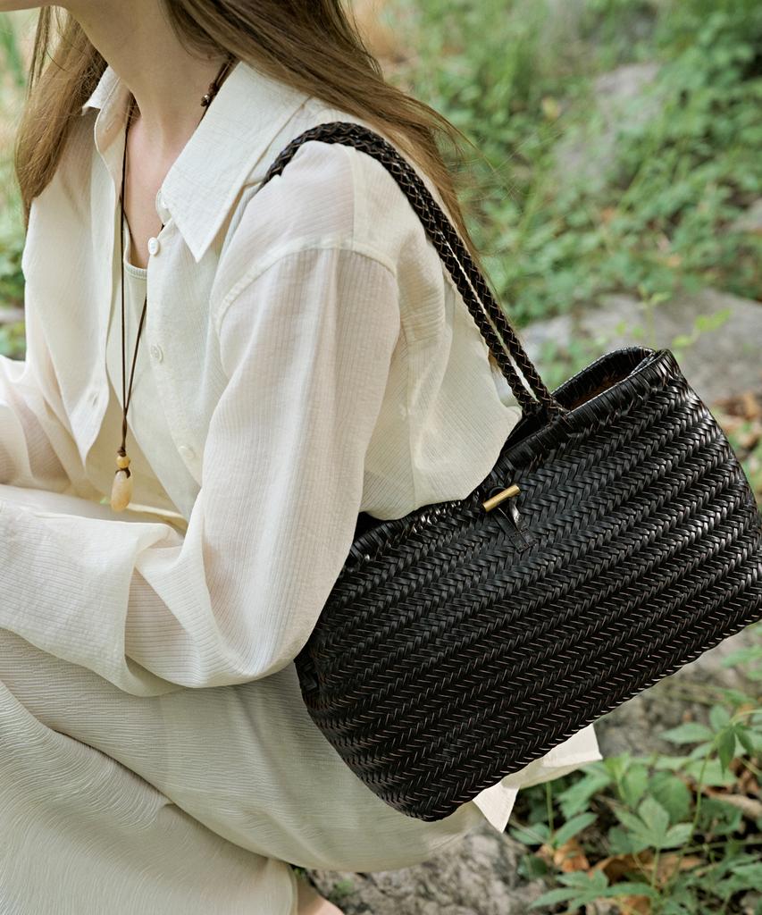 Lememe Sac Tissage Deepbrown