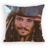 Pirates of the Caribbean Pillow Case Sofa Living Room for Bedroom car Headboard Backrest Cushion Square Cushion Nap Time