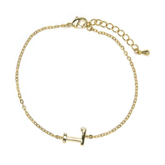 Bracelet Luxenter finition or jaune 18 carats - Alphabet