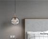 Nordic Modern Pendant Light – Minimalist Glass Fixture for Coffee Shops, Bedside, Bar Counters