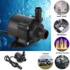 50W 800L/H DC 12V Low Noise Brushless Solar Water Pump Kit for Pool Black Outdoor Waterfall Fountain Garden Pool Pond Bird Bath