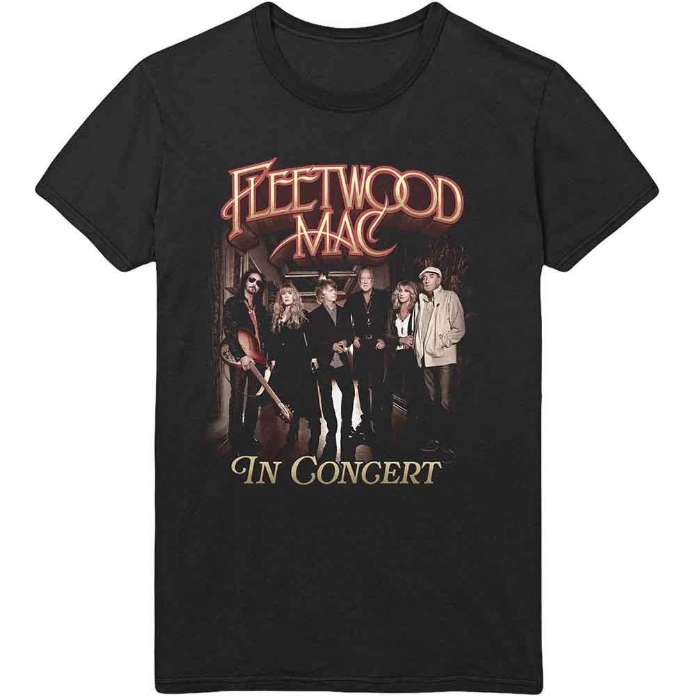 Fleetwood Mac In Concert T-Shirt Black New XS