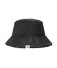 Bajal Va Square Label Reversible Bucket Hat Black