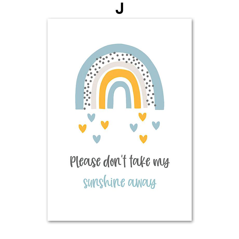 

Мультфильм Строительная машина Плакаты Грузовик Тягач Кран Радуга Солнце Настенное Искусство Холст Картина Настенные Картины Детская Комната Декор 21x30cm No Framed