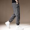 High-end Spring and Autumn New Outdoor Quick-drying Casual Pants Men's Loose American Tooling Leggings Cool Charging Pants Men