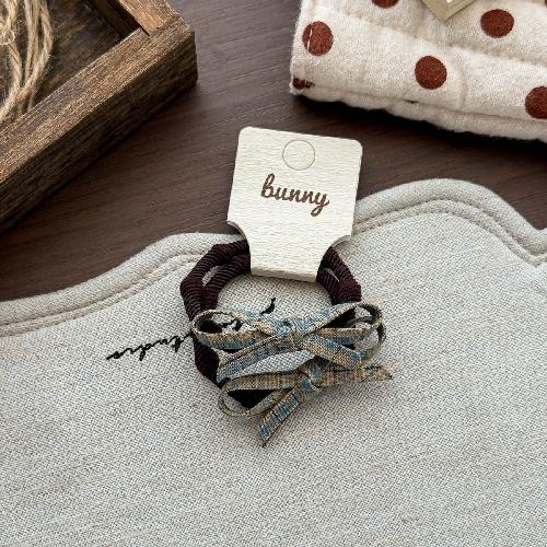 Korean Retro Plaid Bow Hairpin Hairpin Ins Basic All-match Girls Do Not Hurt Their Hair Side Bangs Hairpin
