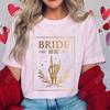 Bride or Die Skeleton Finger Graphic Y2k Tops Til Death Do Us Party Tshirt Unisex Bachelorette Hen Party Tees Team Bride Shirts