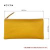 Acacia Style Himeji Leather Pouch (Medium) Pencil Case, 20cm X 10cm, Genuine Leather, Lightweight, Slim, Made In Japan, Bag-in-Bag, Business, Grain