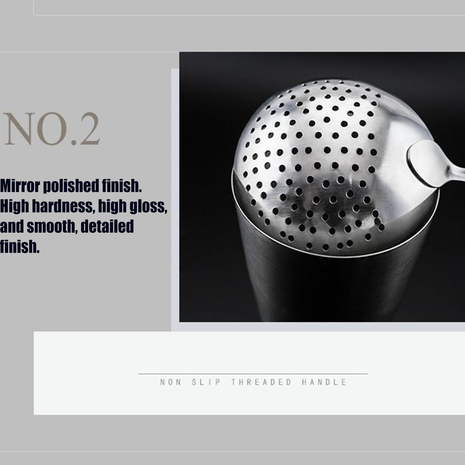 

Bar Strainer Sieve Spoon Bartender Tool Professional Cocktail Sieve For Home Making Beverage Preparation Shaker Mixing Glass China Mainland