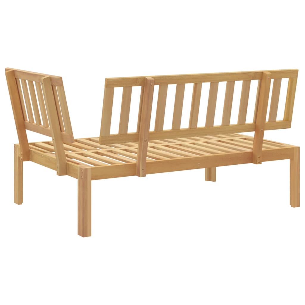 Vidaxl Narożna Sofa Ogrodowa Z Deseczek, Lite Drewno Akacjowe