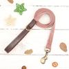 PU Leather Dog Leash 4.5ft Dog Leash Durable Pet Walking Lead Rope With Soft Touch Handle Strong For Small Medium Large Dogs Pug
