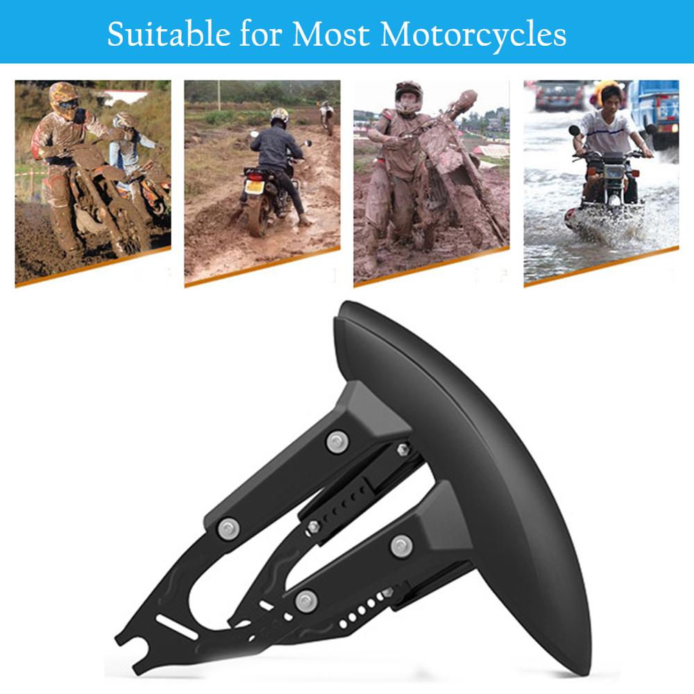 Capacul universal pentru roată din spate pentru motociclete Apărător împotriva stropilor Suport apără noroi Aripa spate Noroi