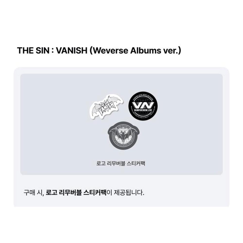 [pre-order] ENHYPEN 7th Mini Album - THE SIN : VANISH (Weverse Albums Ver.)