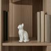 3D Printed Cat Figurines, Modern Artistic Cat Ornaments for Cat Lovers, Artistic Cat Sculpture with Stable Base for Home Entryway